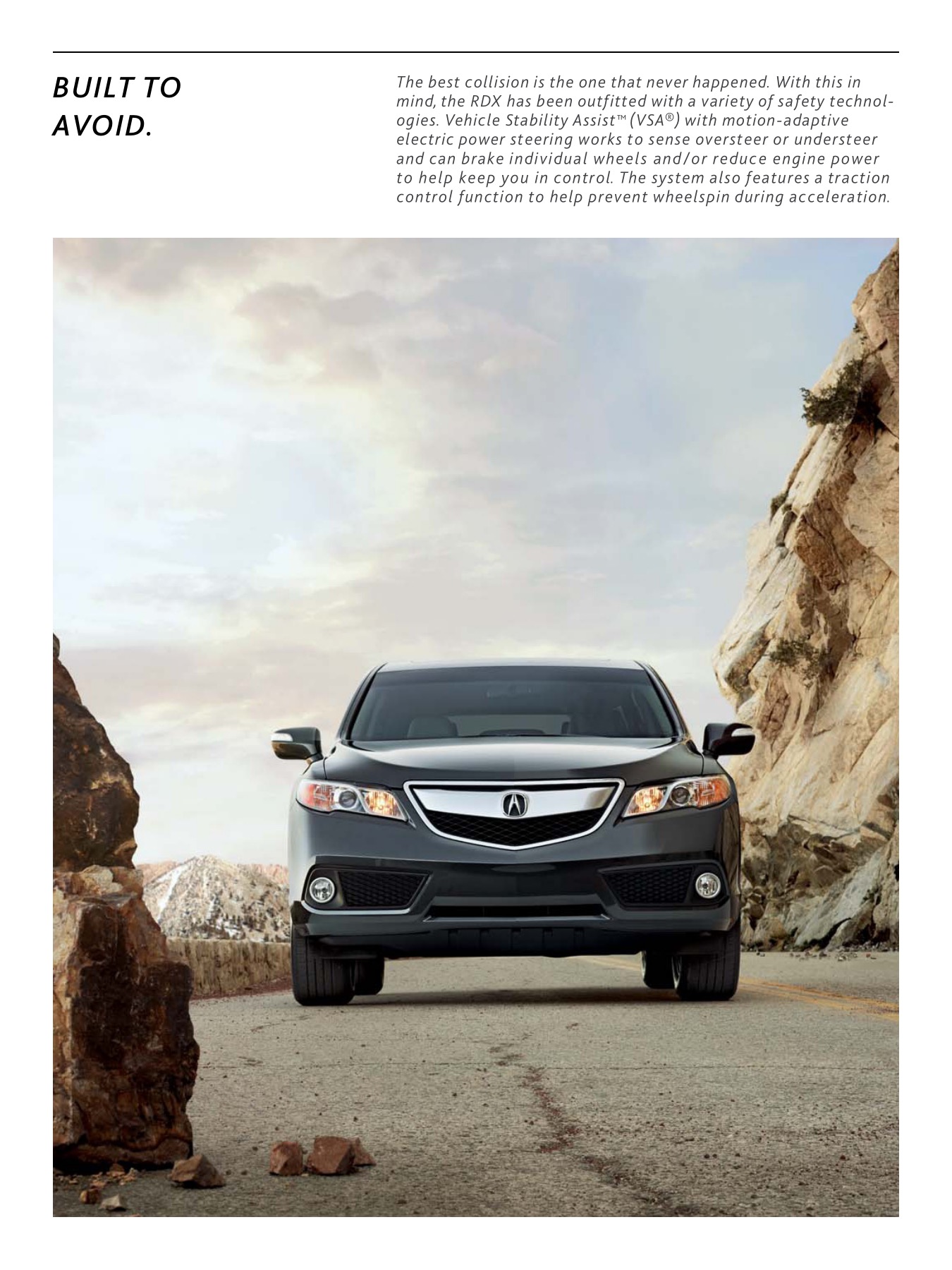 2013 Acura RDX Brochure Page 15